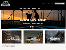 Tablet Screenshot of groundwork-safety.com